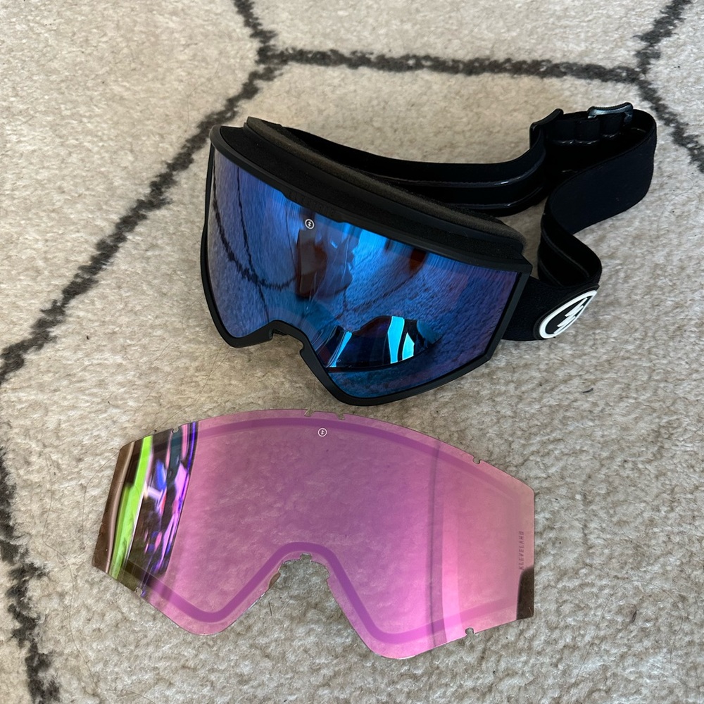 Electric Kleveland Ski Goggles with extra lens